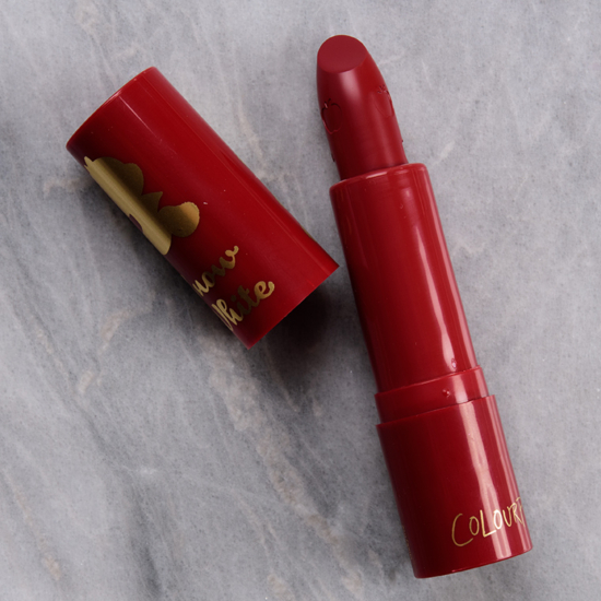ColourPop Snow White Lux Lipstick Review & Swatches