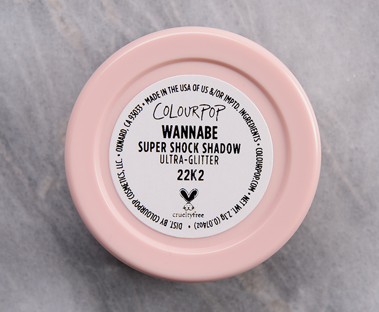 ColourPop Wanna Be Super Shock Shadow