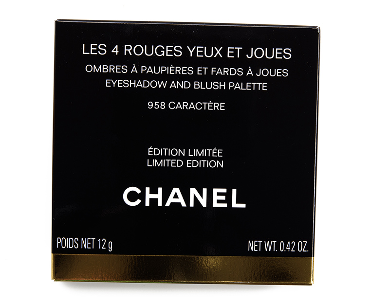 Chanel Caractere (958) Eyeshadow and Blush Palette