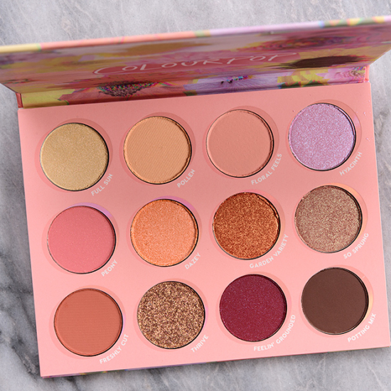 ColourPop Heavy Petal 12-Pan Pressed Powder Shadow Palette