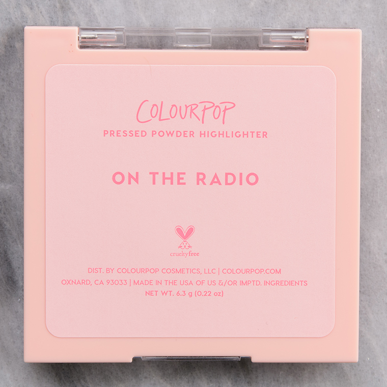 ColourPop On the Radio Pressed Powder Highlighter