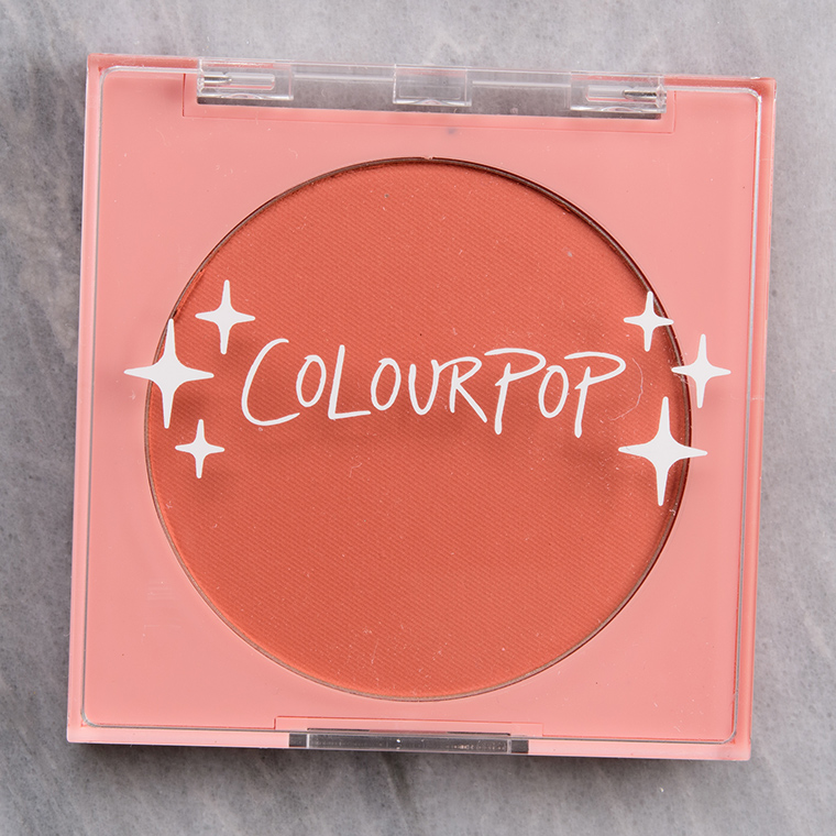 ColourPop Pretty Toasty Pressed Powder Blush