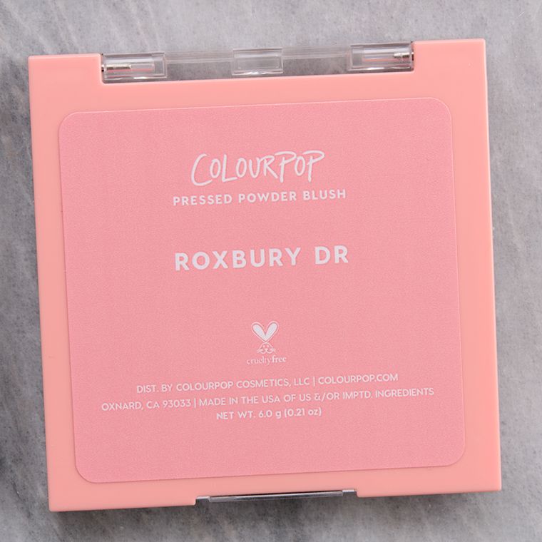 ColourPop Roxbury Dr Pressed Powder Blush