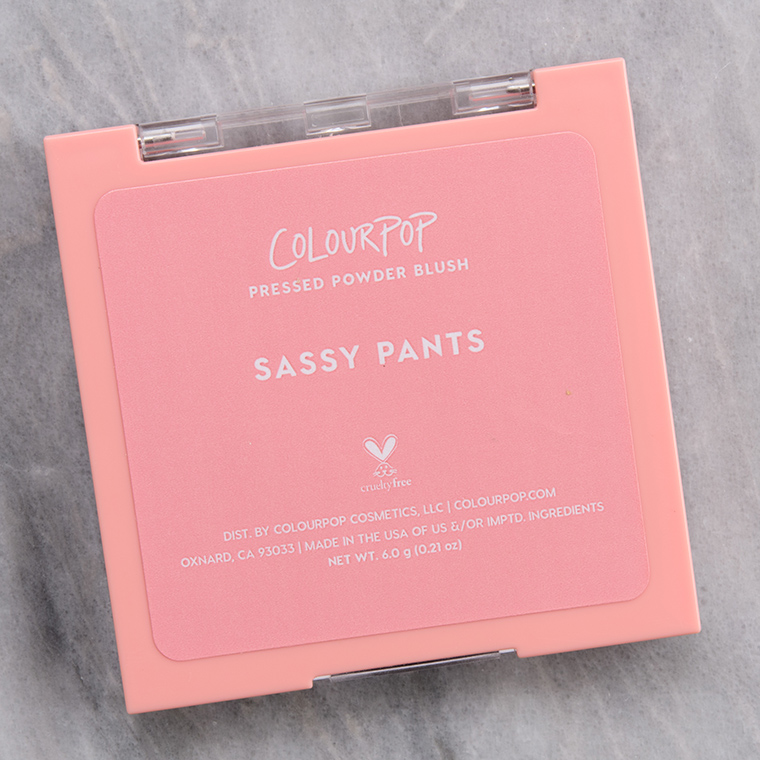ColourPop Sassy Pants Pressed Powder Blush