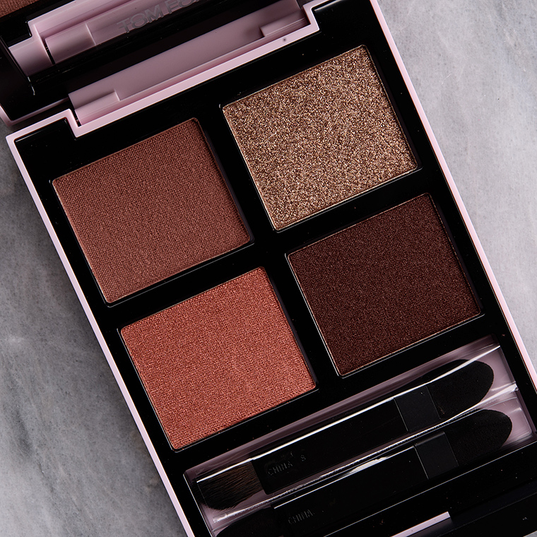 Tom Ford Beauty Forbidden Pink Eye Color Crème Eyeshadow Quad Review &  Swatches