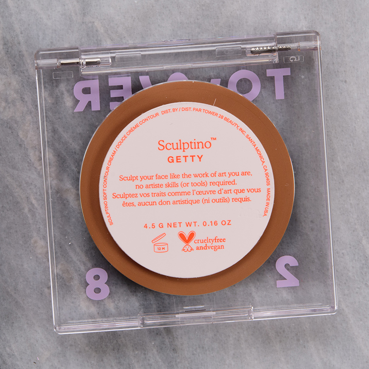 Tower 28 Getty Sculptino Soft Matte Cream Contour and Bronzer