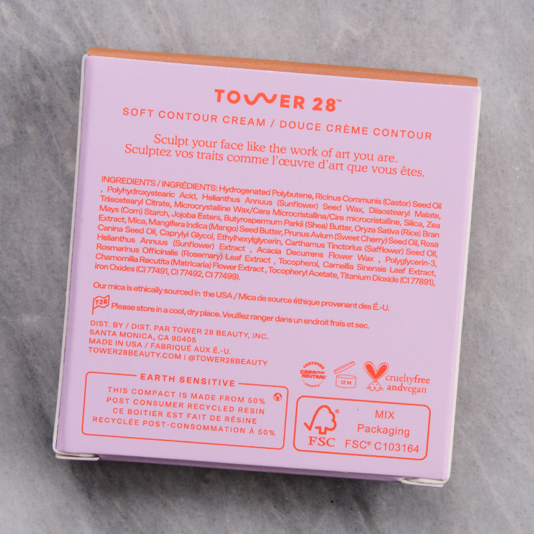 Tower 28 Getty Sculptino Soft Matte Cream Contour and Bronzer