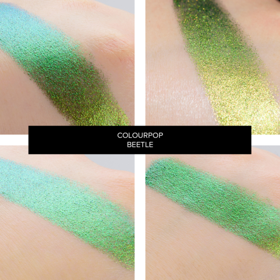 ColourPop Chrome Liquid Shadow Beetle