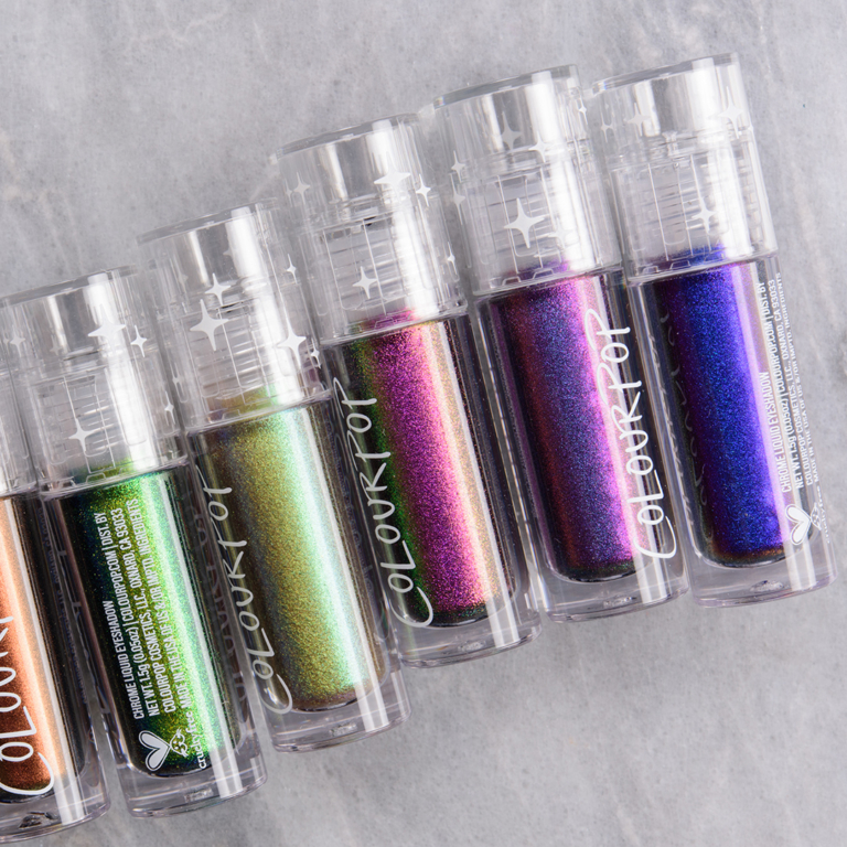 ColourPop Chrome Liquid Shadow Swatches Health,Beauty,Knowledge & Fitness