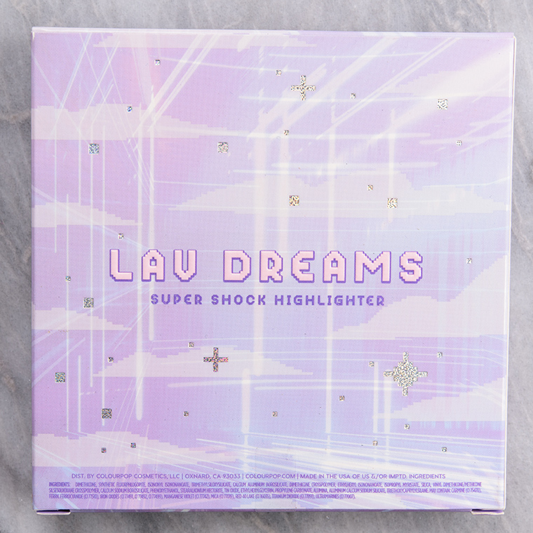 ColourPop Lav Dreams Super Shock Cheek (Highlighter)