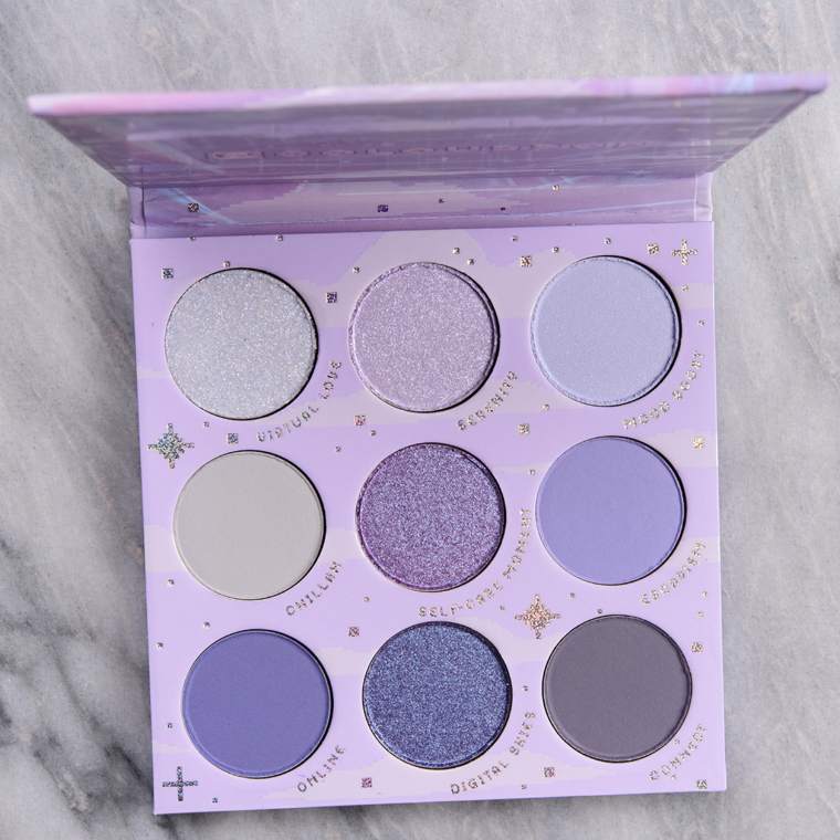 ColourPop Lav_ish Eyeshadow Palette Review & Swatches - FRE MANTLE ...