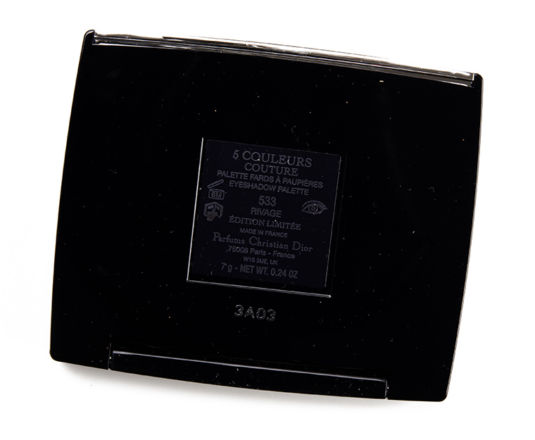 Dior Rivage (533) 5 Couleurs Couture Eyeshadow Palette