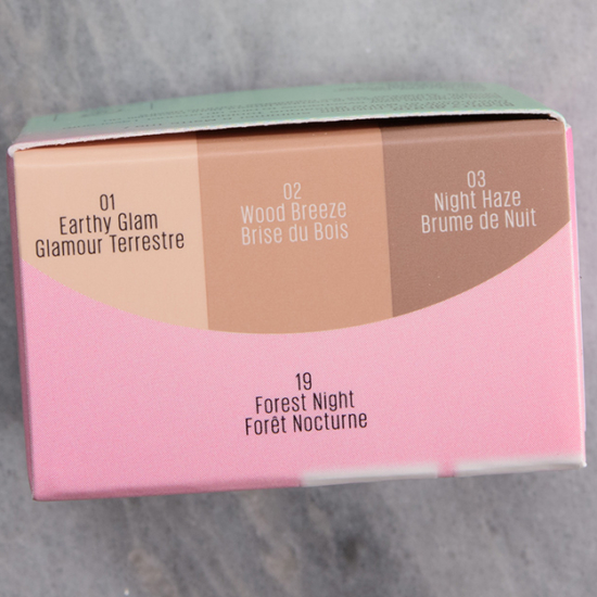 Kaja Forest Night Beauty Bento Bouncy Shimmer Eyeshadow Trio Review