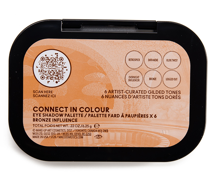 MAC Bronze Influence Connect in Colour 6-Pan Eyeshadow Palette