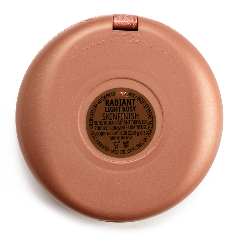 MAC Radiant Light Rosy Sunstruck Radiant Bronzer