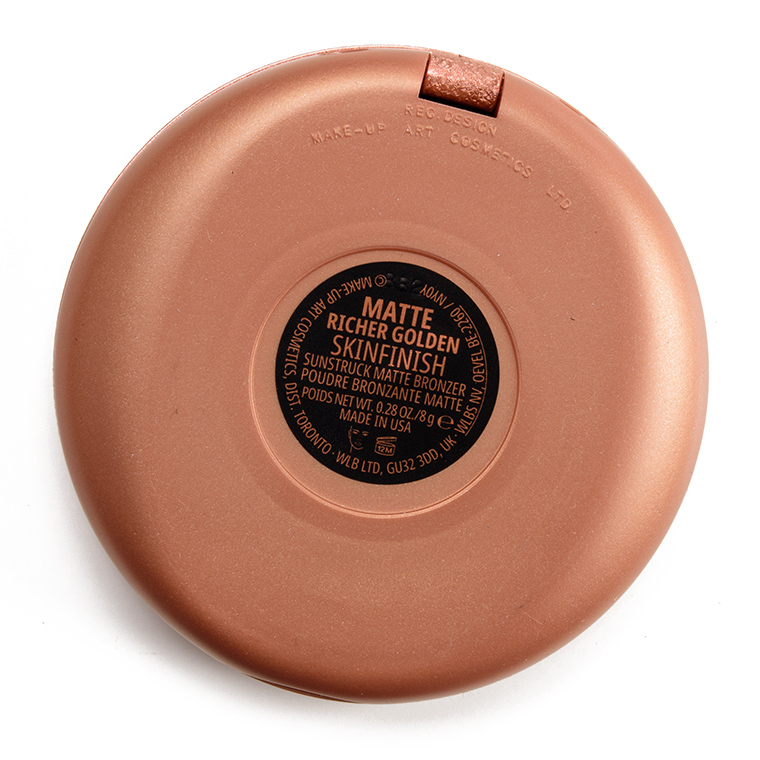MAC Richer Golden Sunstruck Matte Bronzer
