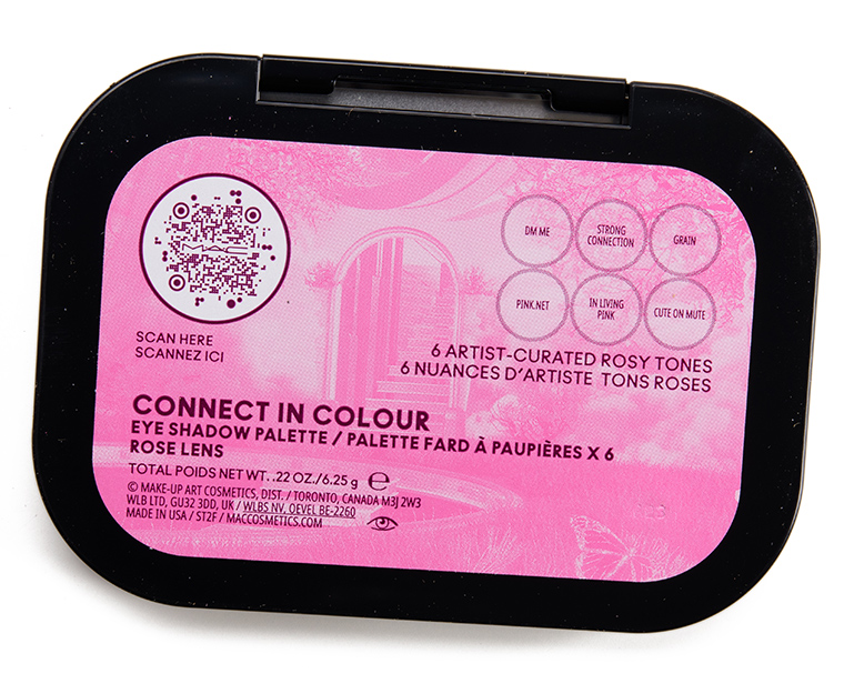 MAC Rose Lens Connect in Colour 6-Pan Eyeshadow Palette