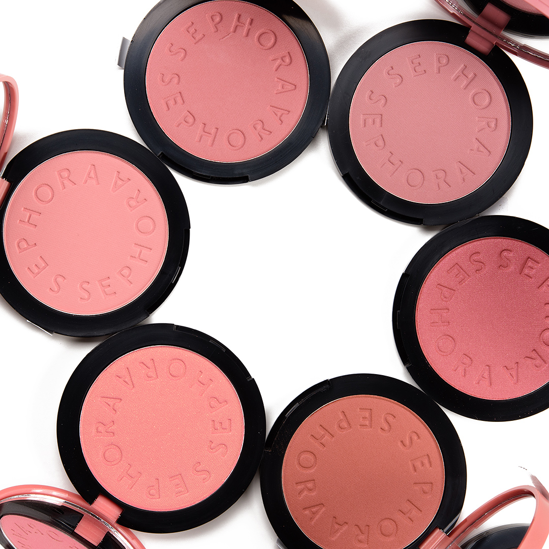 Sephora Collection Colorful Blushes Swatches (2023)