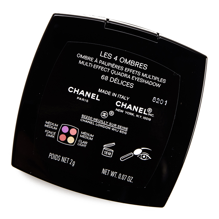 Chanel Delices (68) Les 4 Ombres Multi-Effect Quadra Eyeshadow