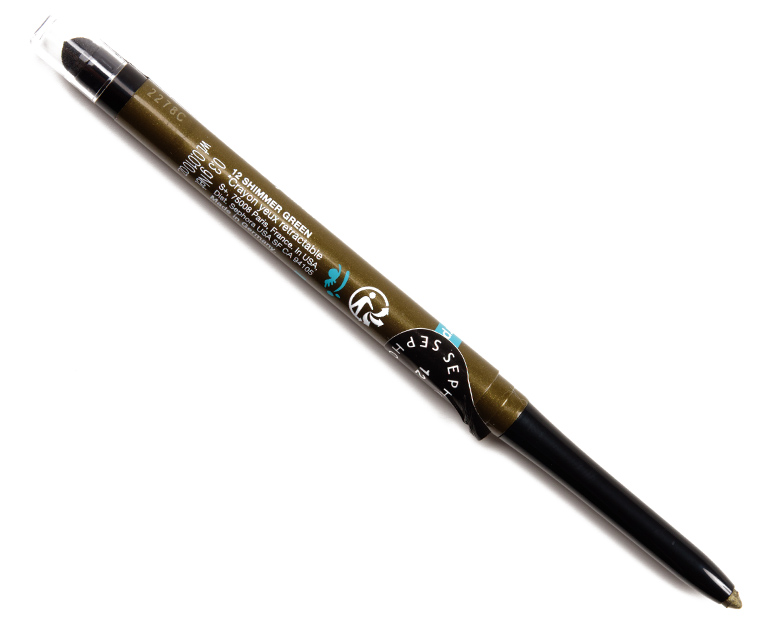 Sephora Shimmer Green 12HR Retractable Eyeliner Pencil