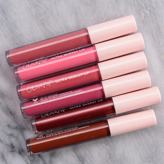 ColourPop Ultra Glossy Lip Gloss • Lipgloss Review & Swatches