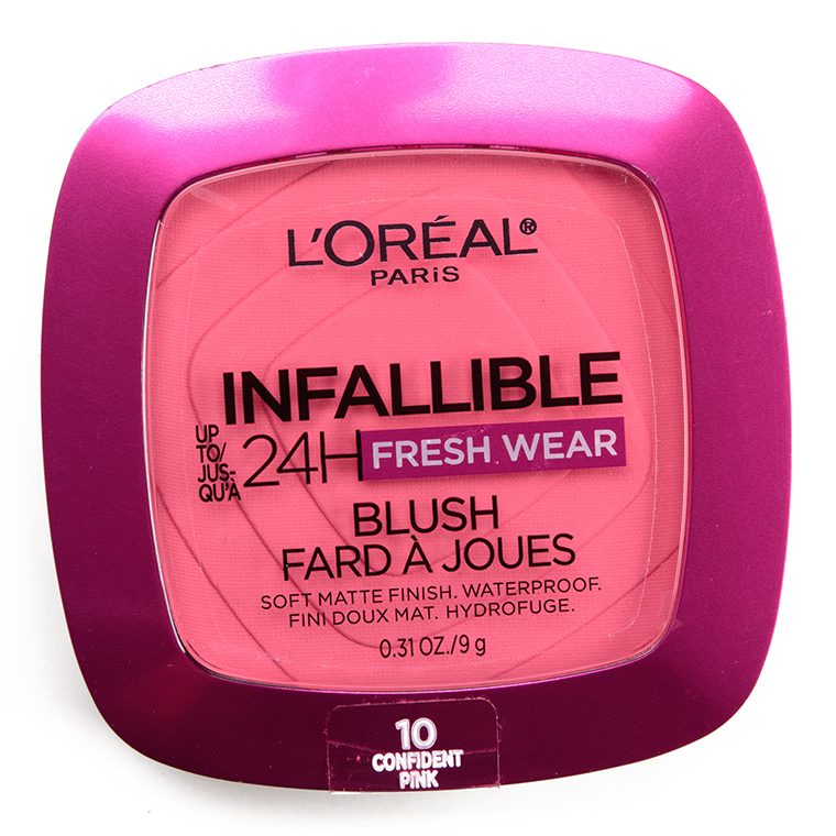 L'Oreal Confident Pink Infallible 24H Fresh Wear Soft Matte Blush