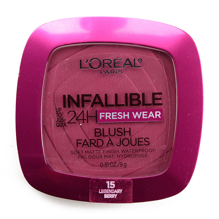 L'Oreal Legendary Berry Infallible 24H Fresh Wear Soft Matte Blush