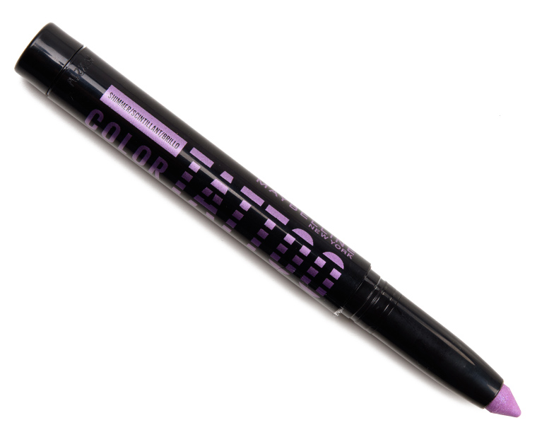 Tattoo Am Maybelline Fearless Color I Review & 24H Swatches Stix Eye