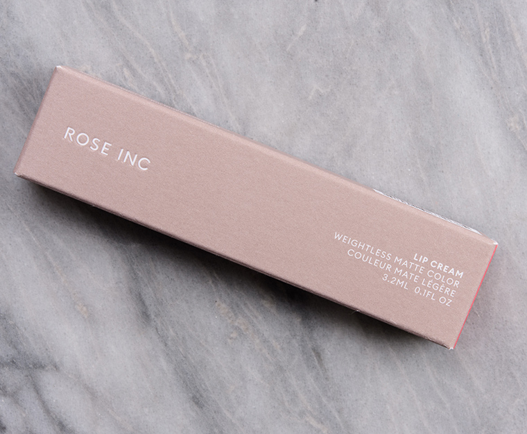 Rose Inc Lip Cream Swatches