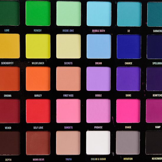 Blend Bunny 30Shade Eye and Face Palette • Eye Palette Review & Swatches