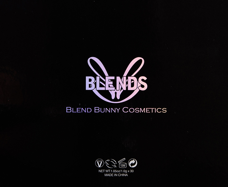 Blend Bunny Blends 30Shade Eye and Face Palette Review & Swatches