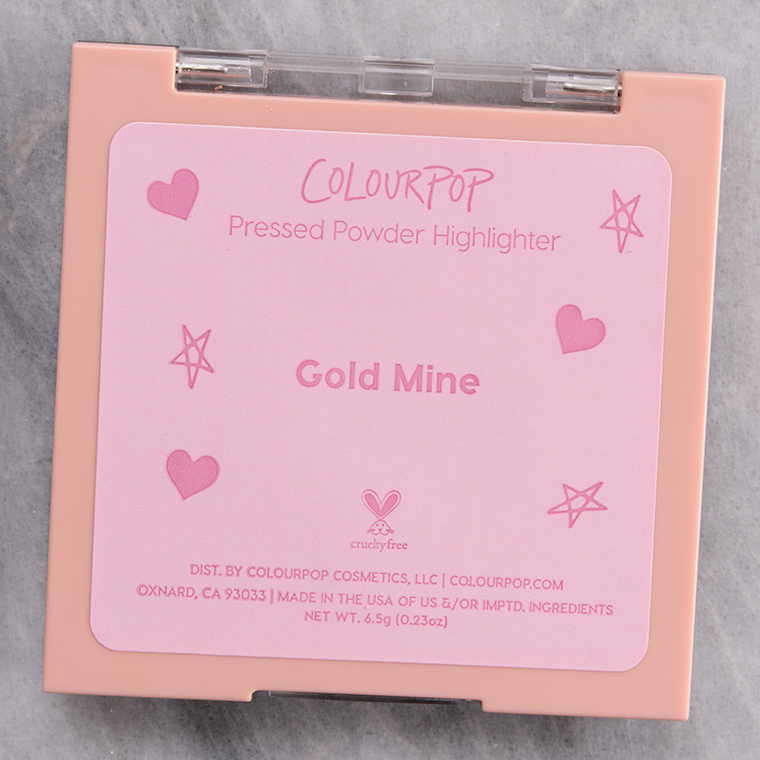 ColourPop Gold Mine Pressed Powder Highlighter