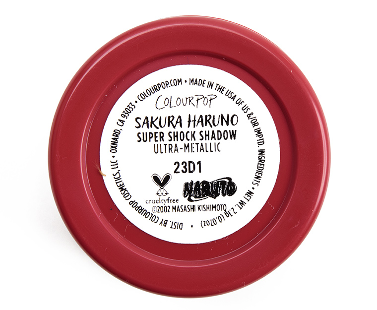 ColourPop Sakura Haruno Super Shock Shadow