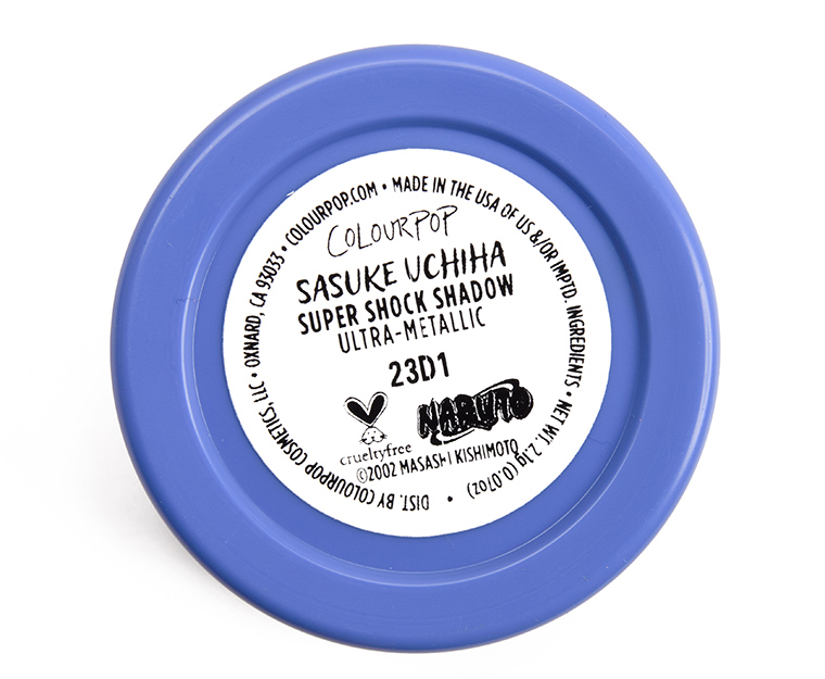 ColourPop Sasuke Uchiha Super Shock Shadow
