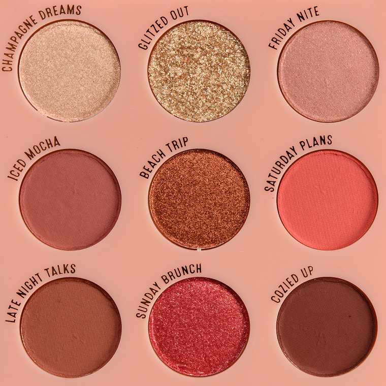 ColourPop Weekend Mood 9-Pan Pressed Powder Palette