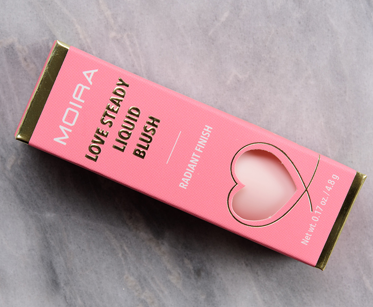 Moira Love Steady Liquid Blush Swatches