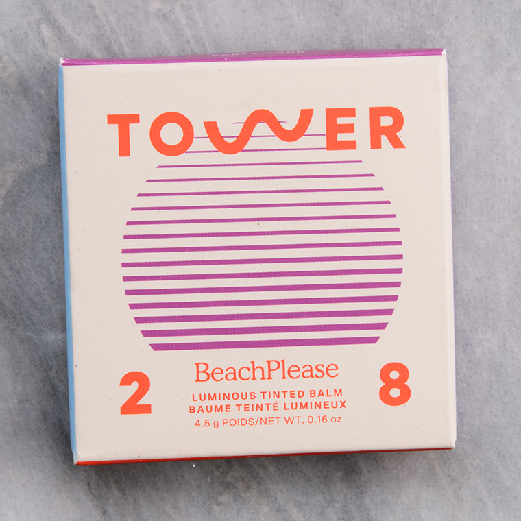Tower 28 Party Hour BeachPlease Lip + Cheek Tinted Balm