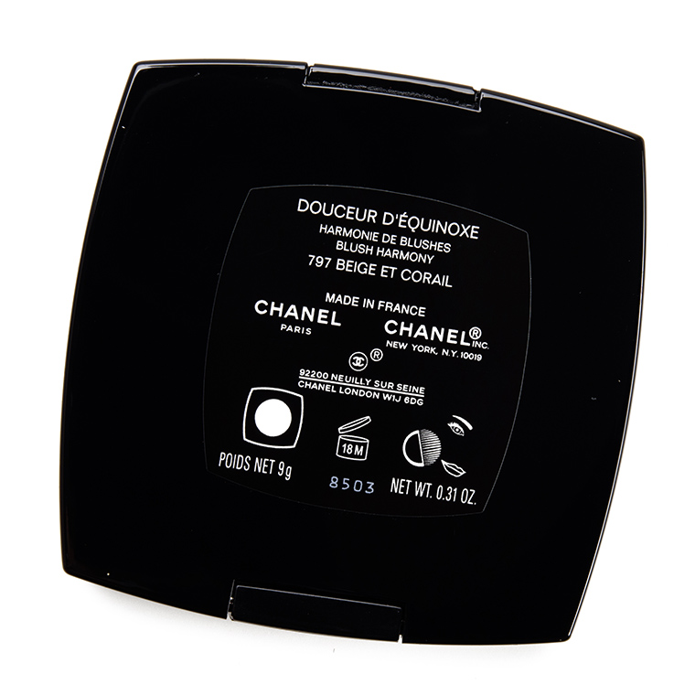 Chanel Beige et Corail (797) Douceur d'Equinoxe Blush Harmony