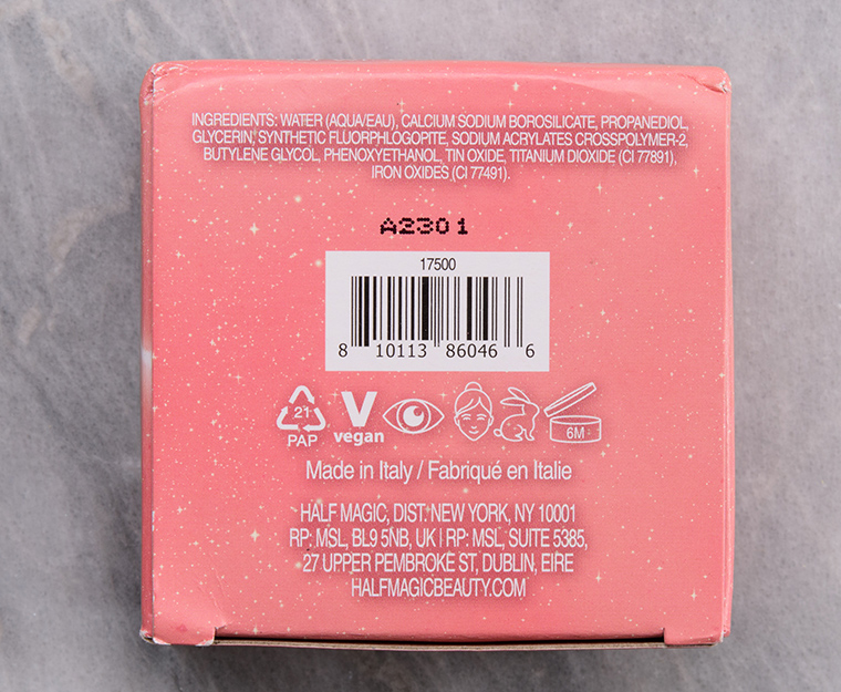Half Magic Dopamine Sparkle Glitterpuck Pressed Glitter