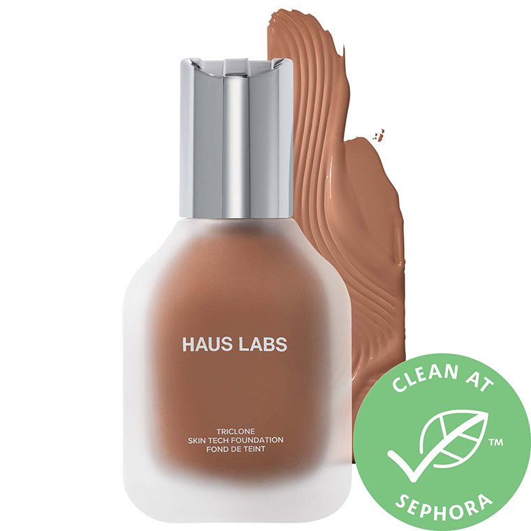 Haus Labs 400 Medium Deep Warm Triclone Skin Tech Medium Coverage Foundation
