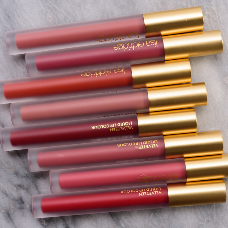 Lisa Eldridge Velveteen Lip Colour Swatches