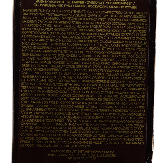 Tom Ford Beauty Dark Opulence Eye Color Quad Review & Swatches