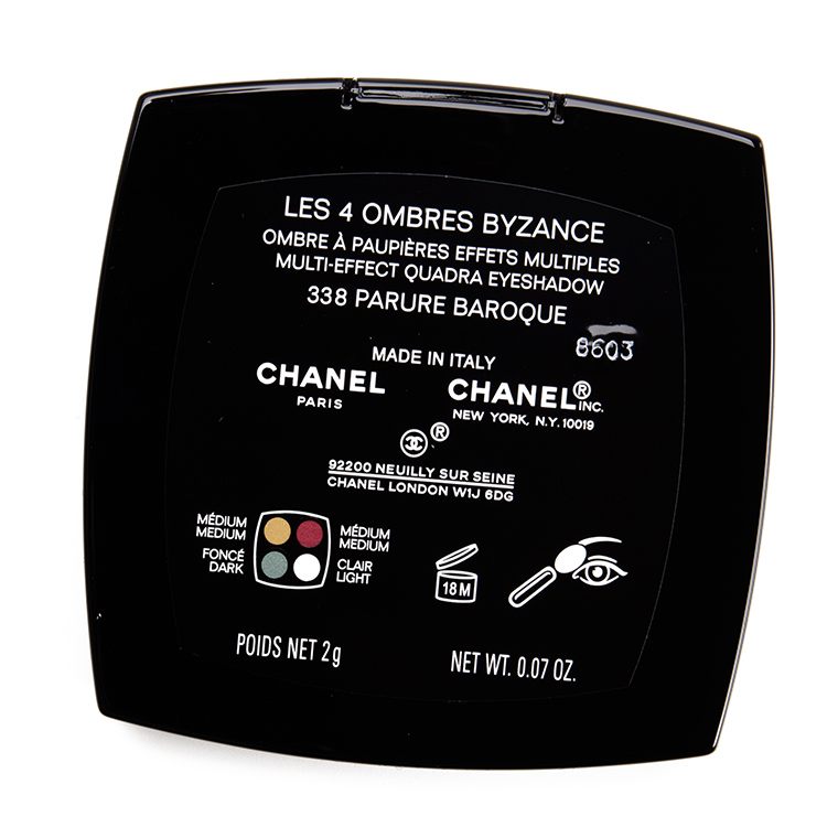 Chanel Parure Baroque (338) Les 4 Ombres Multi-Effect Quadra Eyeshadow