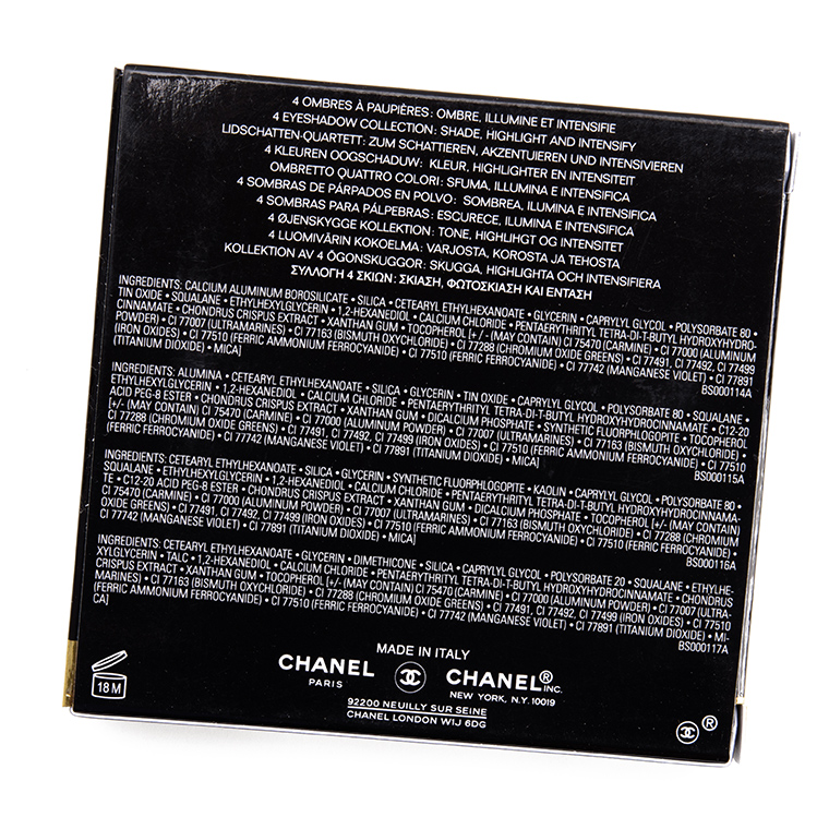 Chanel Parure Baroque (338) Les 4 Ombres Multi-Effect Quadra Eyeshadow