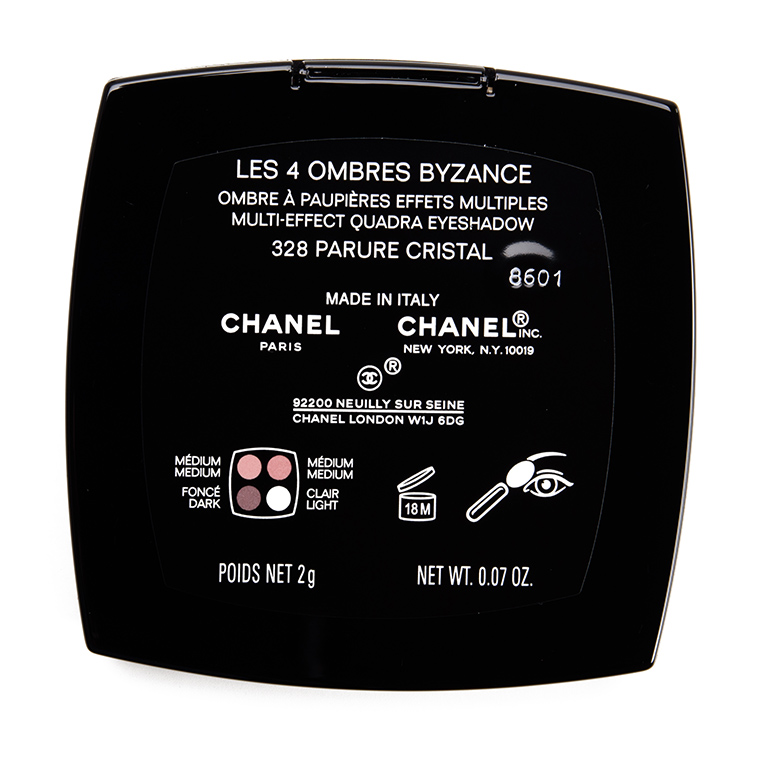 Chanel Parure Cristal (328) Les 4 Ombres Multi-Effect Quadra Eyeshadow