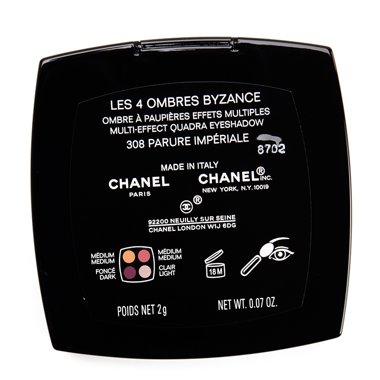 Chanel Parure Imperiale (308) Les 4 Ombres Multi-Effect Quadra Eyeshadow