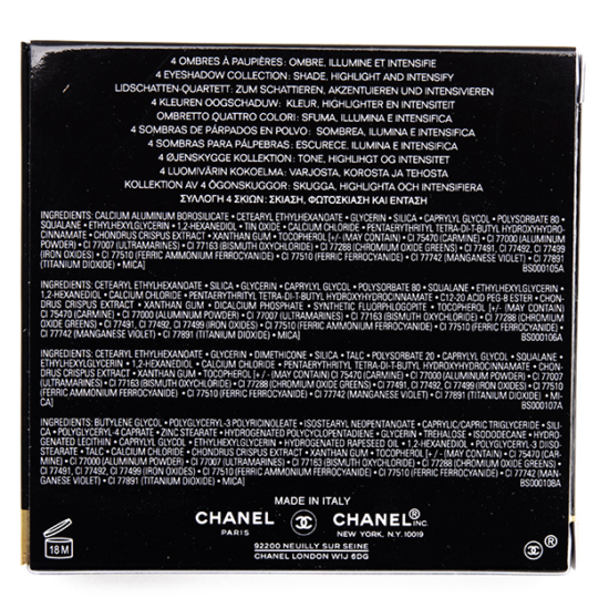 Chanel Parure Imperiale (308) Les 4 Ombres Multi-Effect Quadra ...