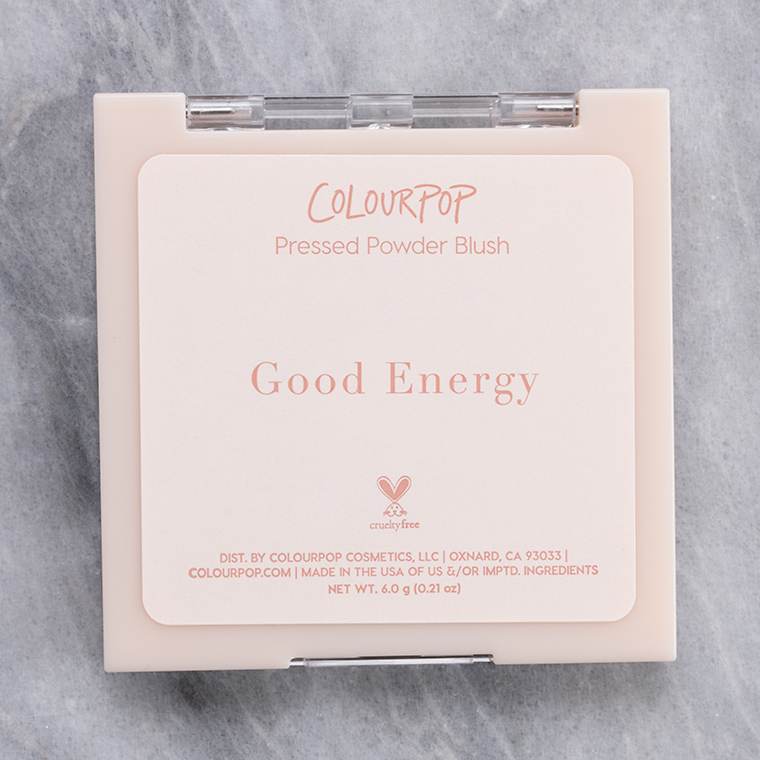 ColourPop Good Energy Pressed Powder Blush