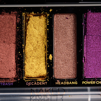 Urban Decay Naked Metal Mania Palette Swatches