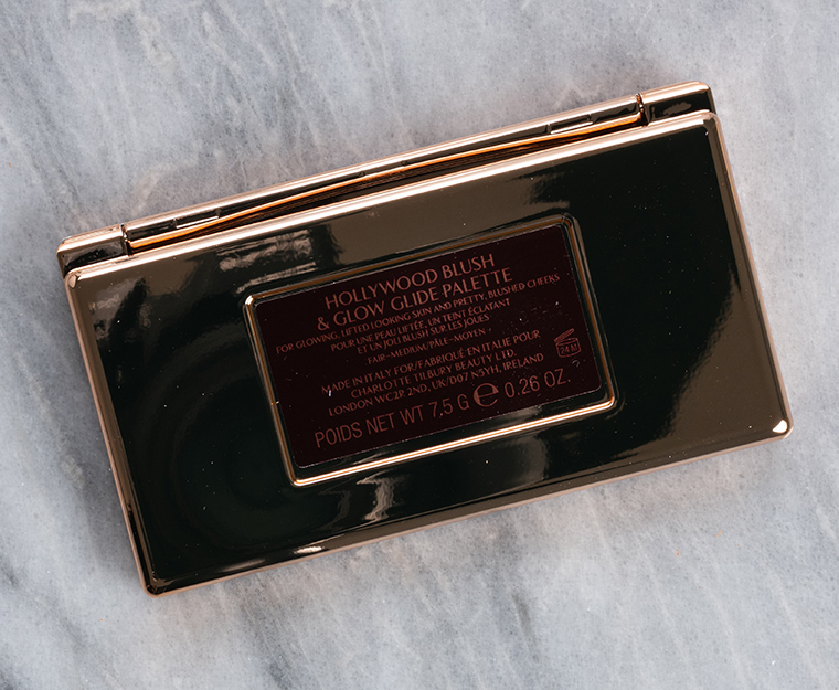 Charlotte Tilbury Fair-Medium Hollywood Blush & Glow Glide Palette